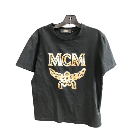 Top Short Sleeve Designer By Mcm In Black, Size: S