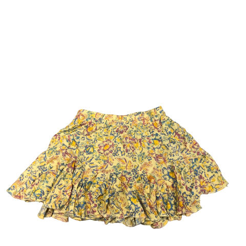 Skirt Mini & Short By Aeropostale In Yellow, Size: S