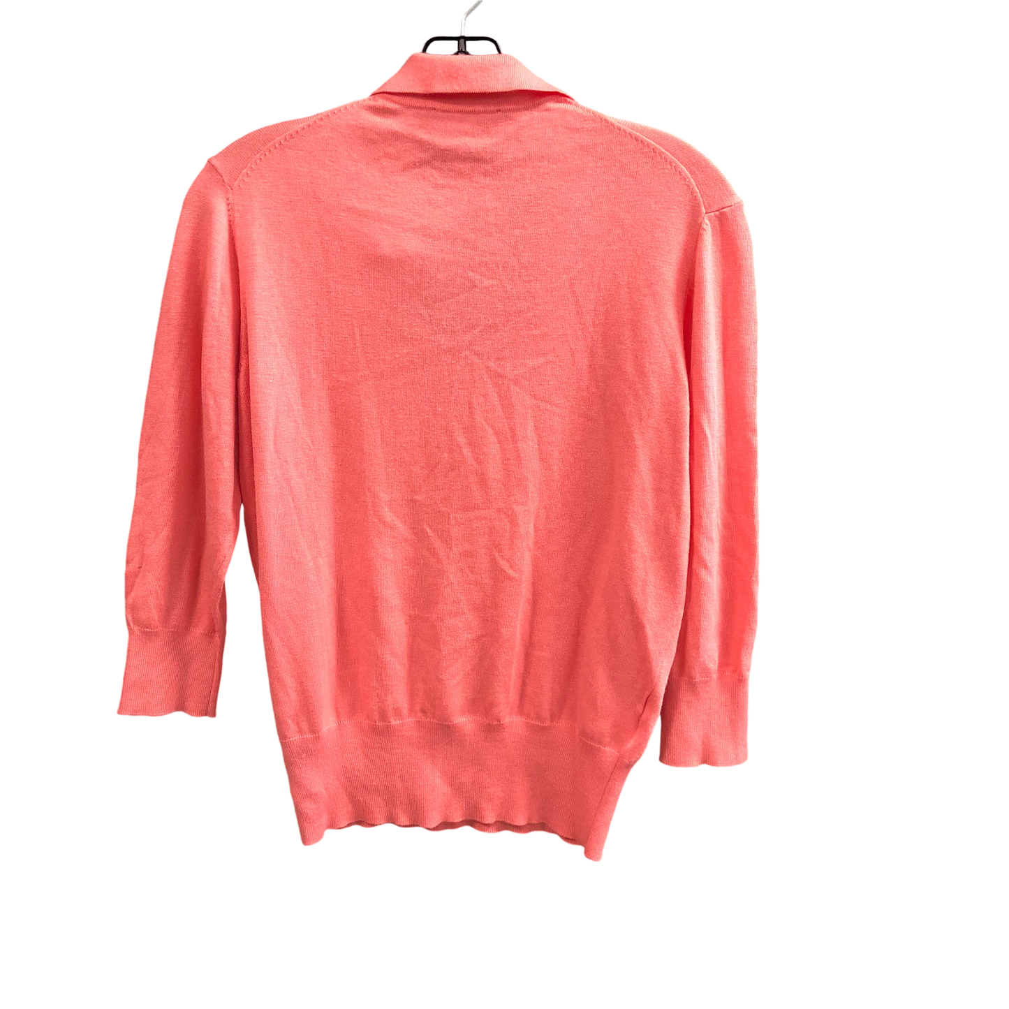 Top 3/4 Sleeve By Ann Taylor In Coral, Size: S