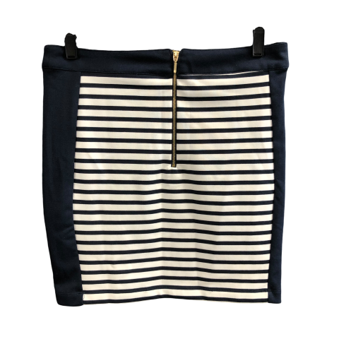 Skirt Mini & Short By Vero Moda In Striped Pattern, Size: S