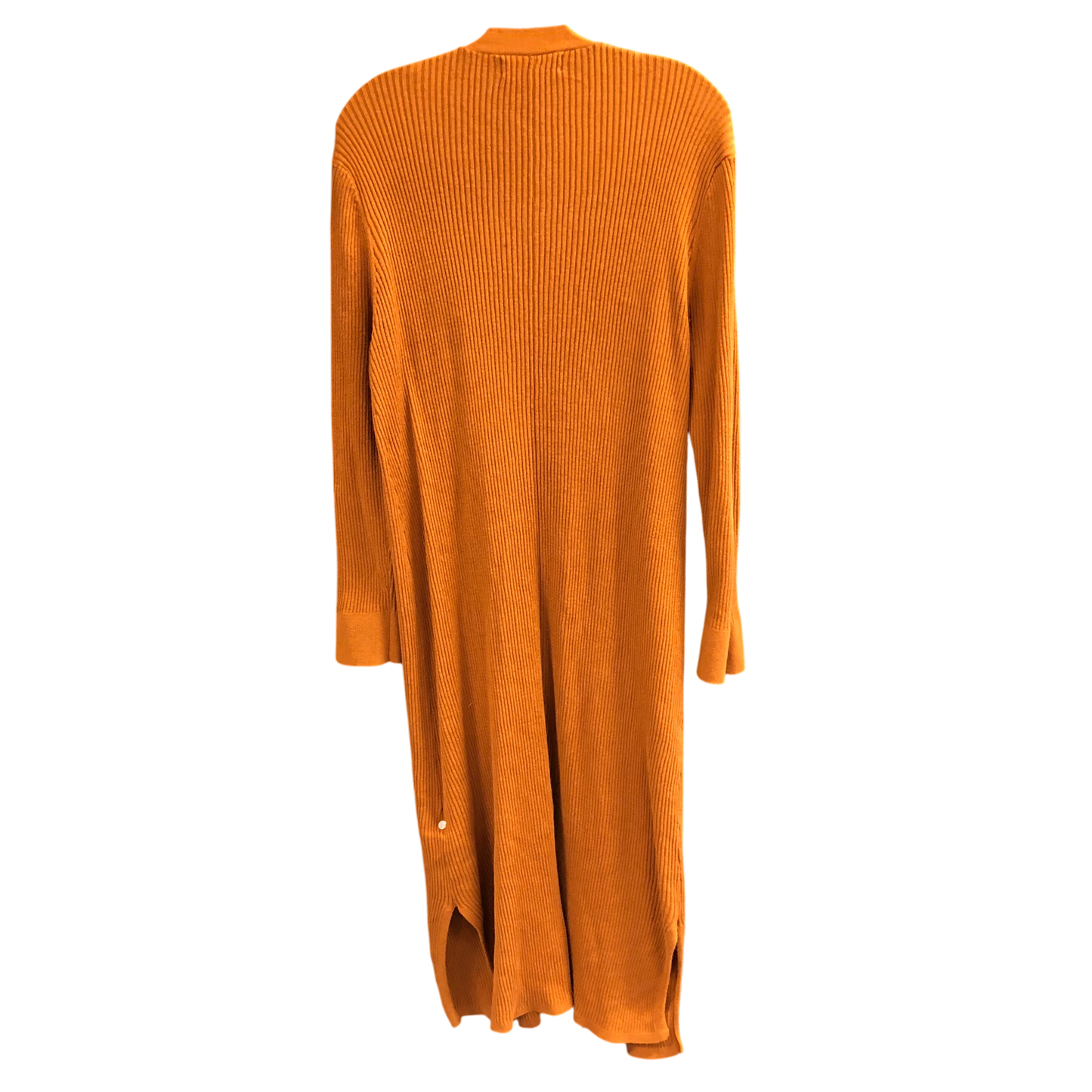 Cardigan By Kasper In Orange, Size: Xl