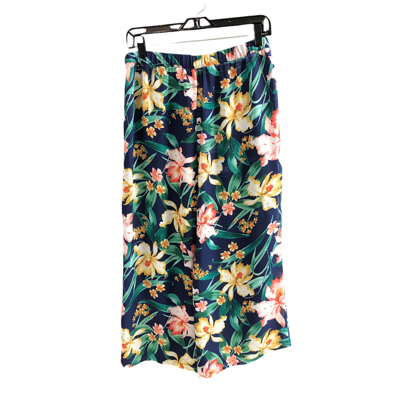 Pants Cropped By Sweet Pea In Floral Print, Size: S