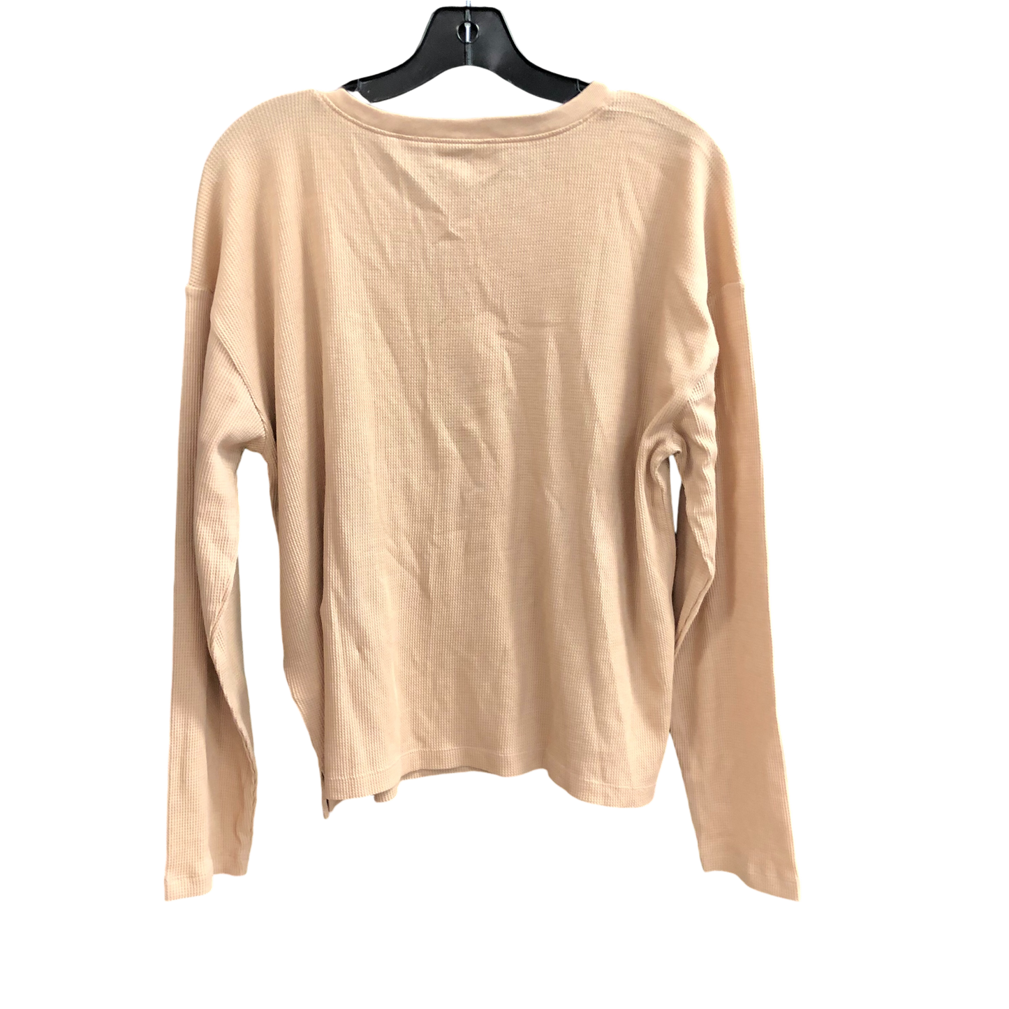 Top Long Sleeve By Gap In Beige, Size: L