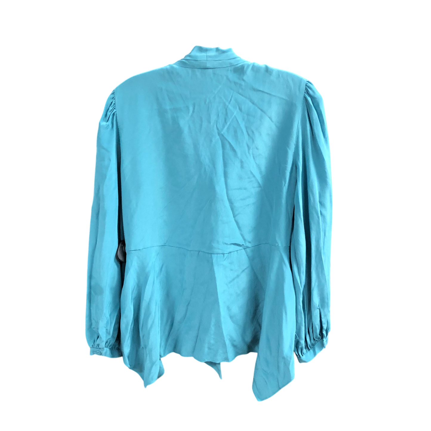 Top Long Sleeve Designer By Bcbgmaxazria In Teal, Size: S