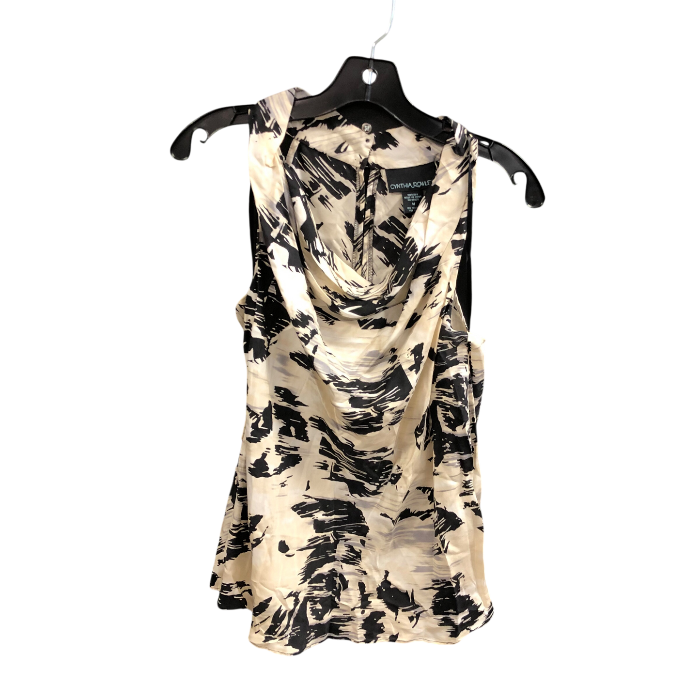 Top Sleeveless By Cynthia Rowley In Cream, Size: M