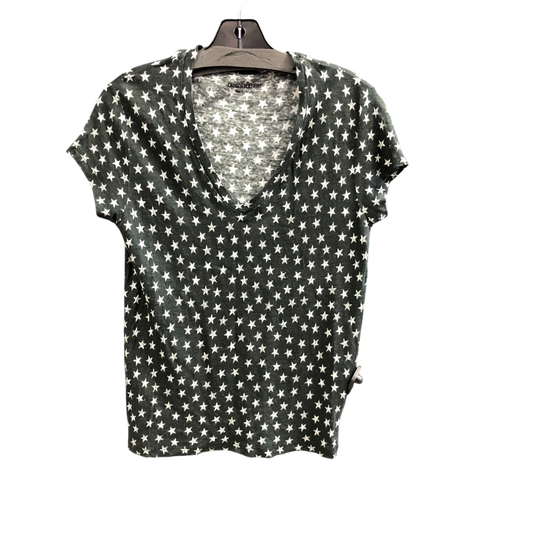 Top Short Sleeve Designer By Zadig And Voltaire In Black, Size: S