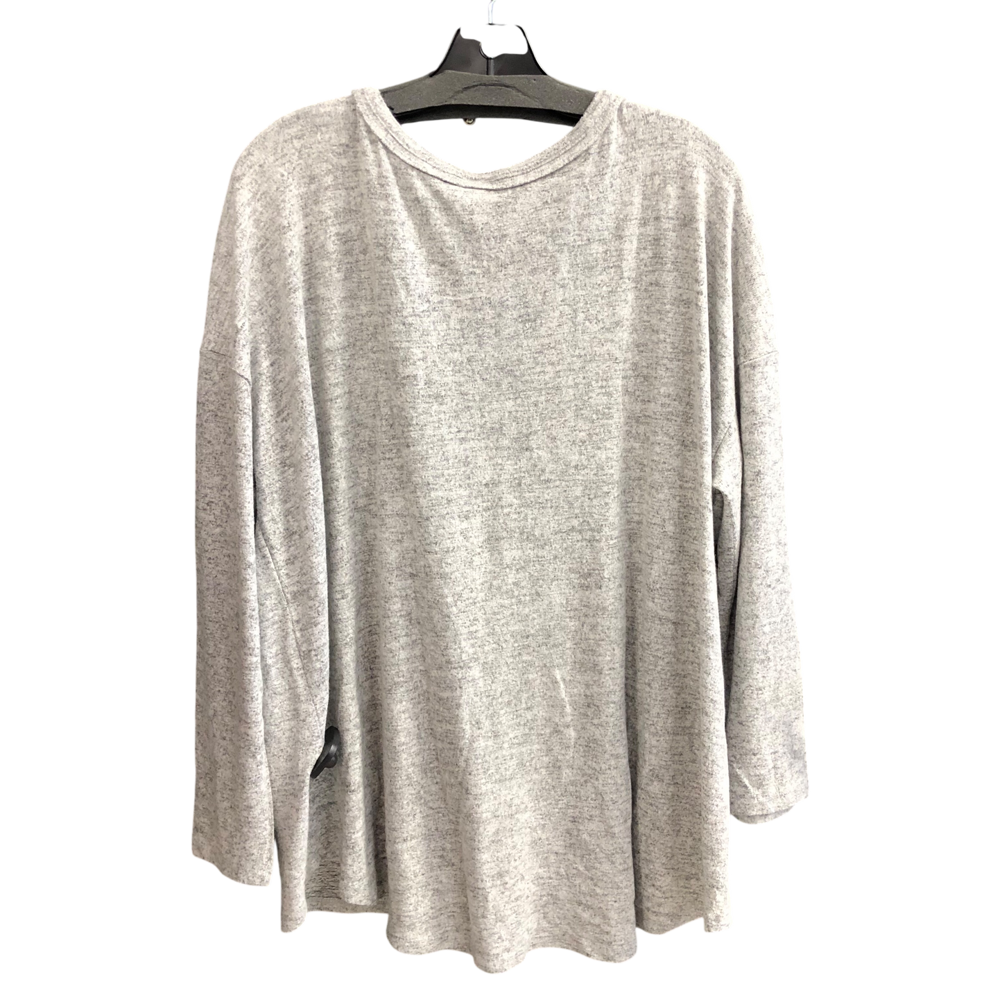 Top Long Sleeve By A New Day In Grey, Size: Xxl