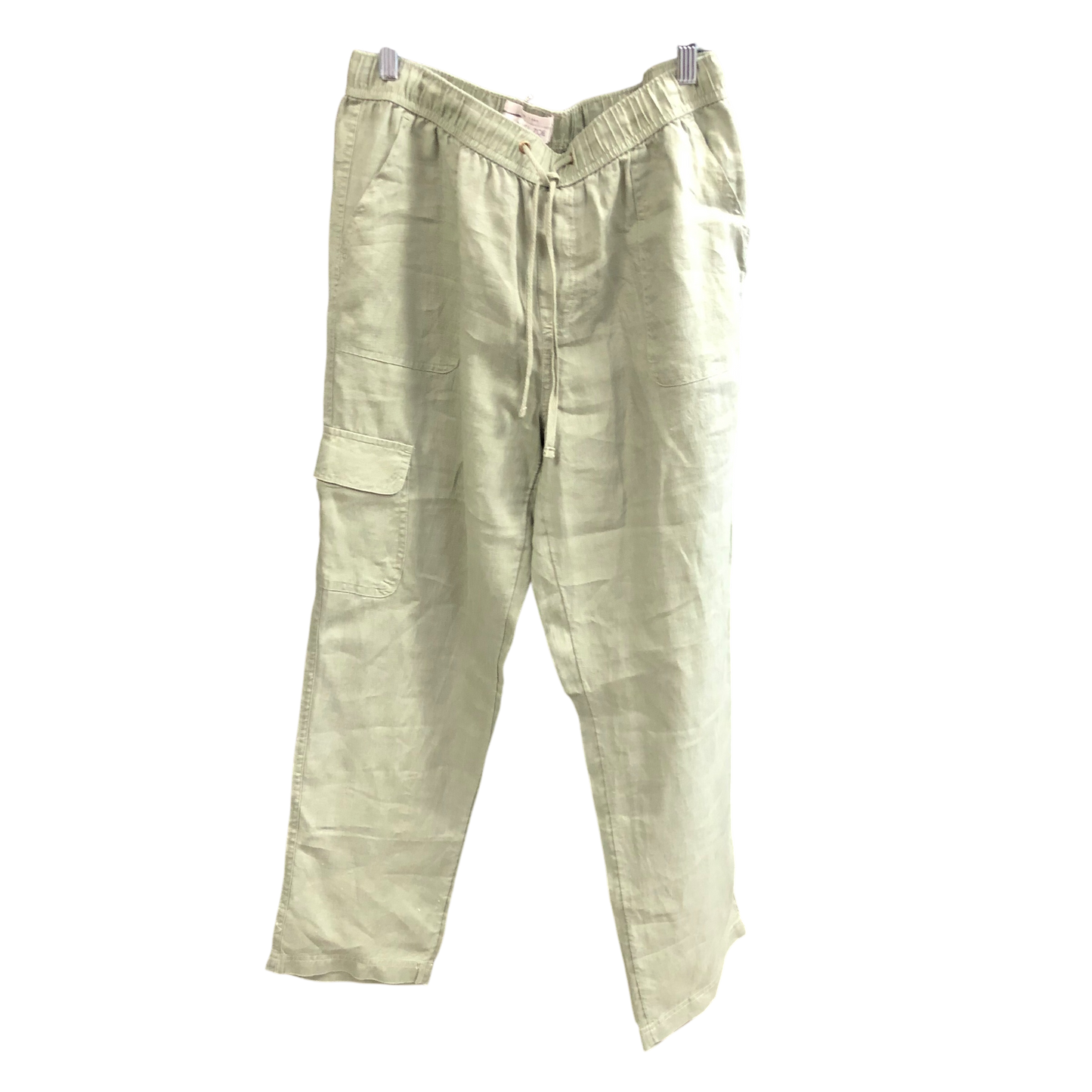 Pants Linen By Rachel Zoe In Green, Size: M