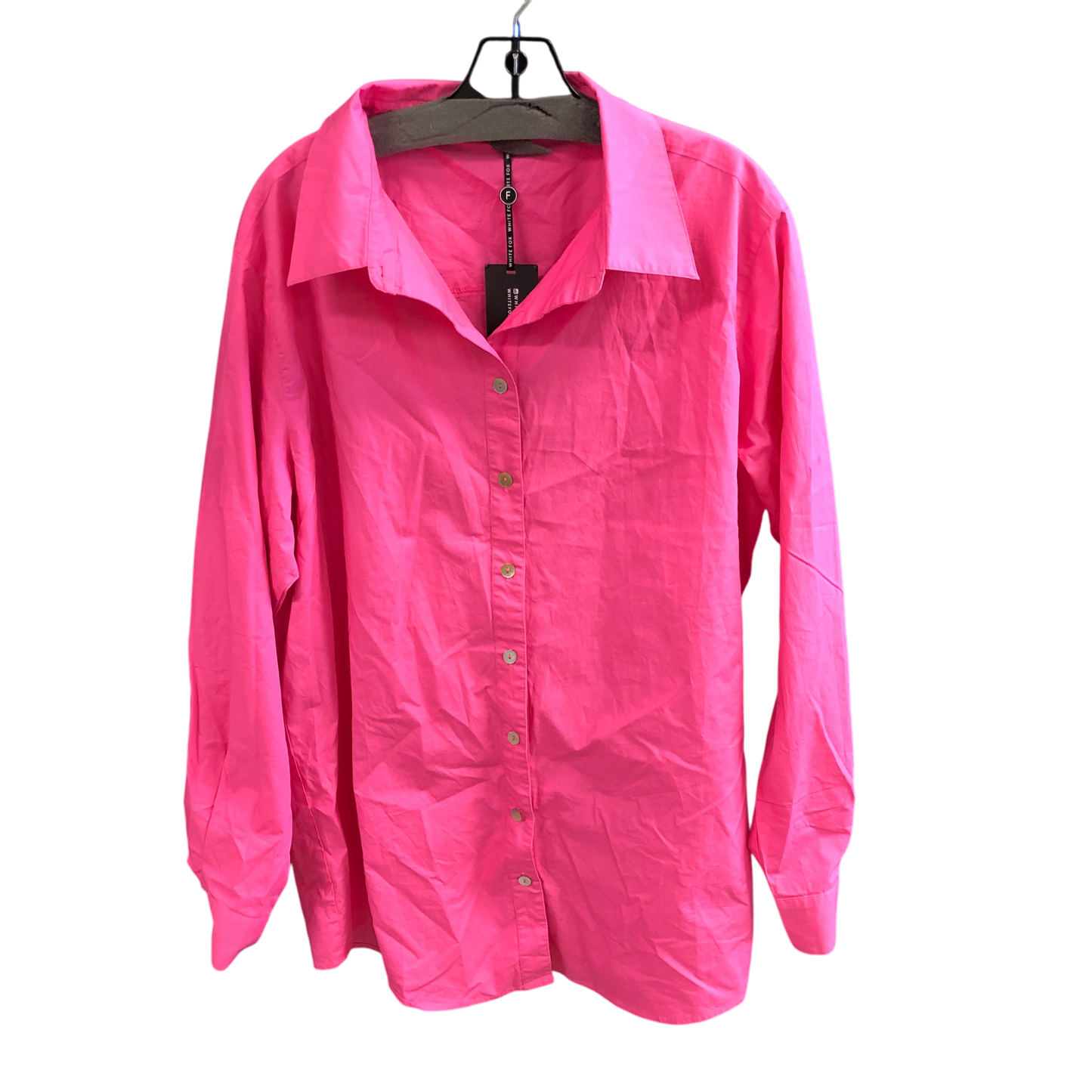 Top Long Sleeve By WHITE FOX In Pink, Size: S