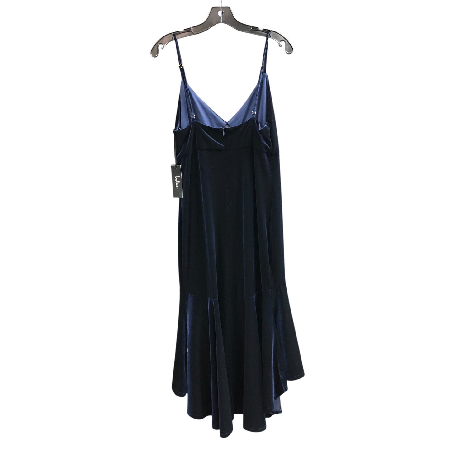 Dress Party Midi By Lulus In Navy, Size: Xl