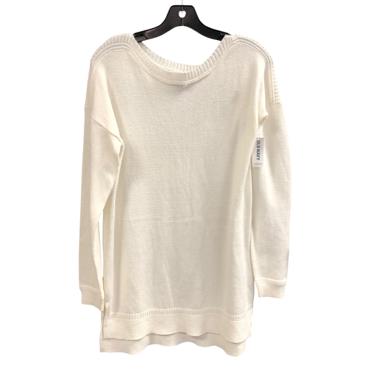 Sweater By Old Navy In White, Size: M