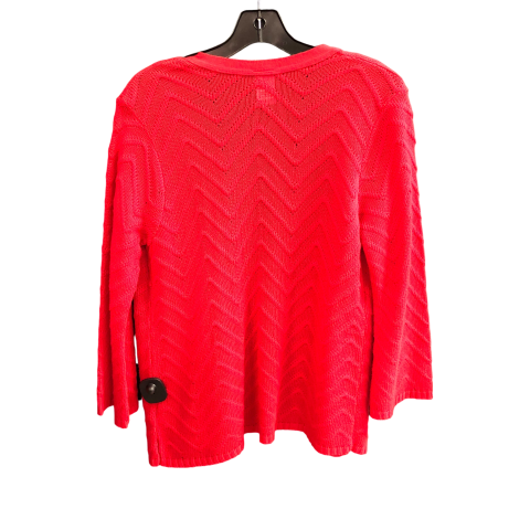 Cardigan By Time And Tru In Red, Size: L