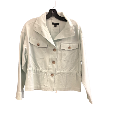 Jacket Shirt By Cmb In Tan, Size: S