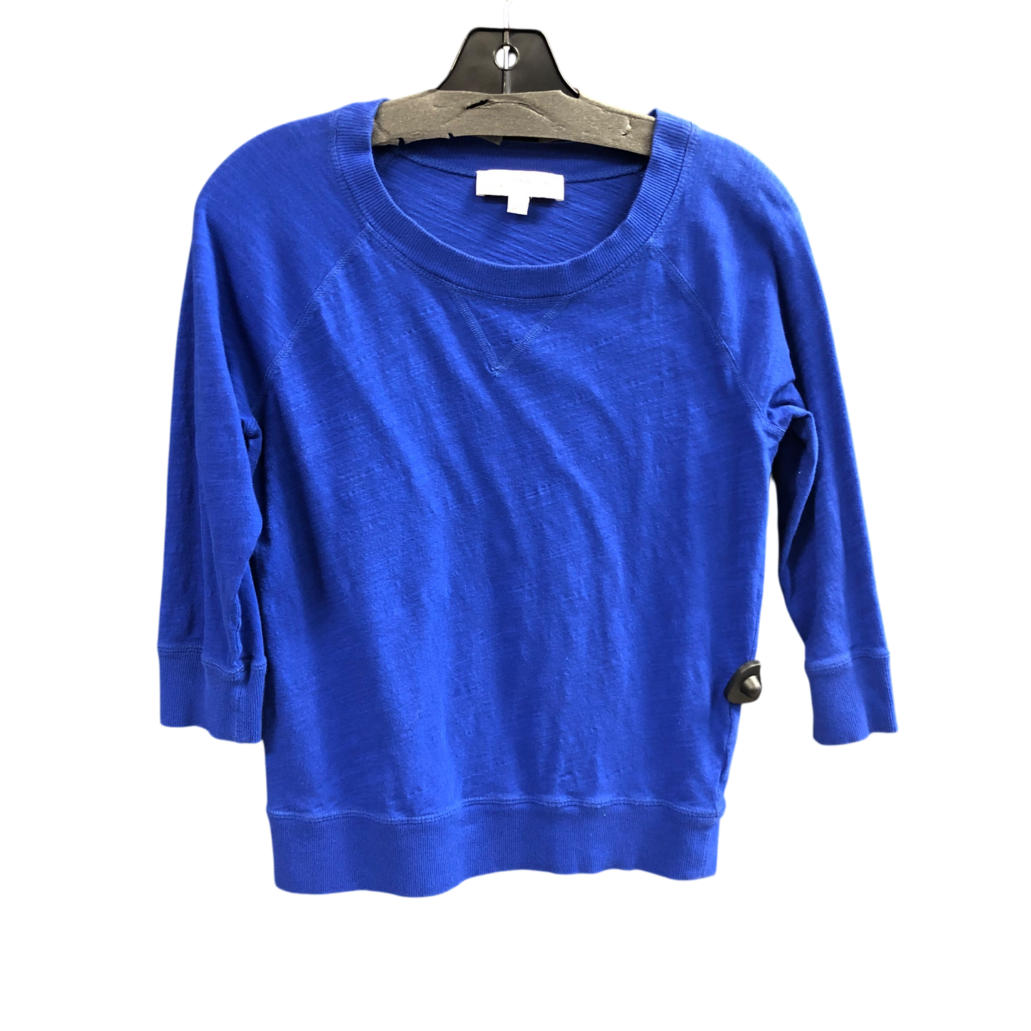 Athletic Top Long Sleeve Crewneck By Jones New York In Blue, Size: S