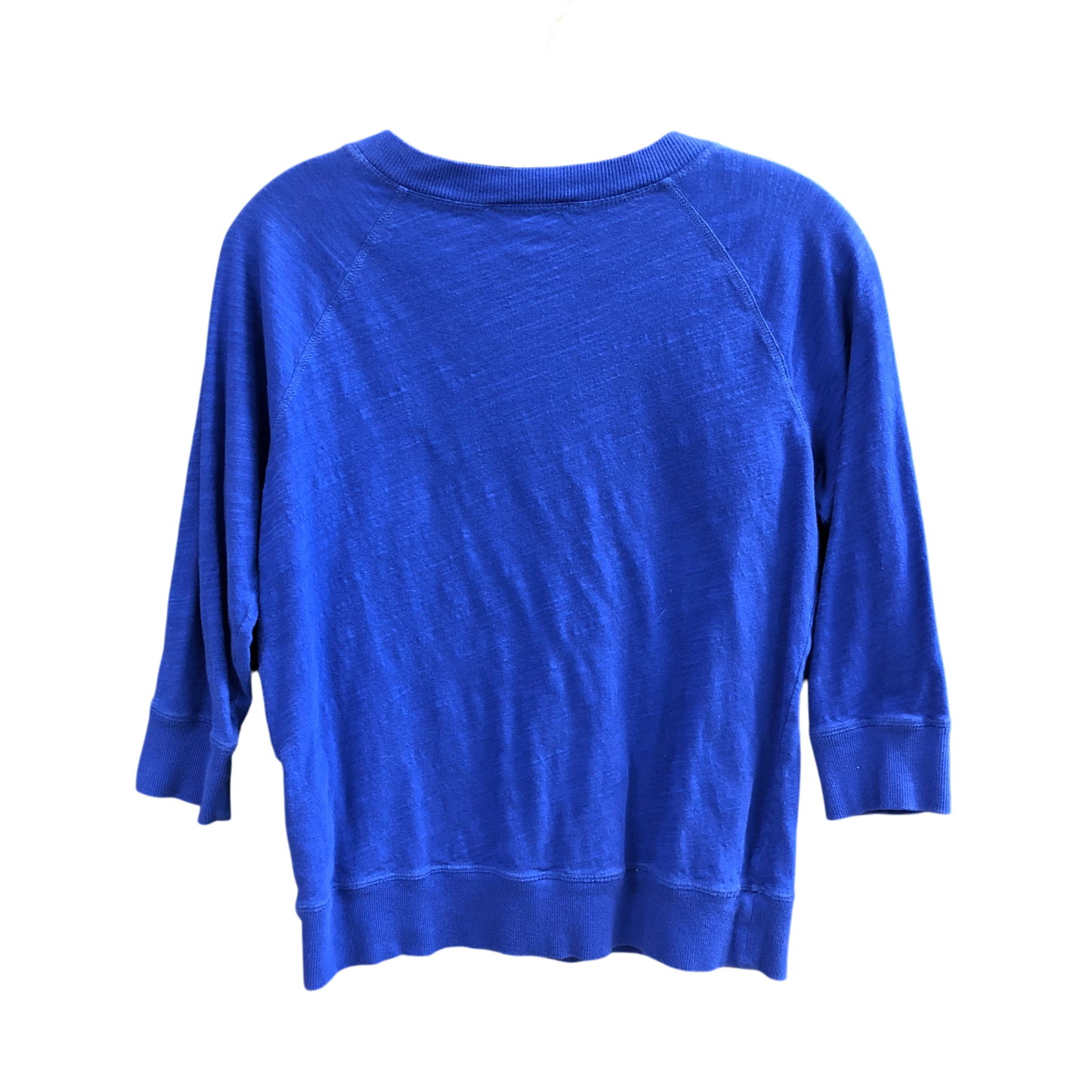 Athletic Top Long Sleeve Crewneck By Jones New York In Blue, Size: S