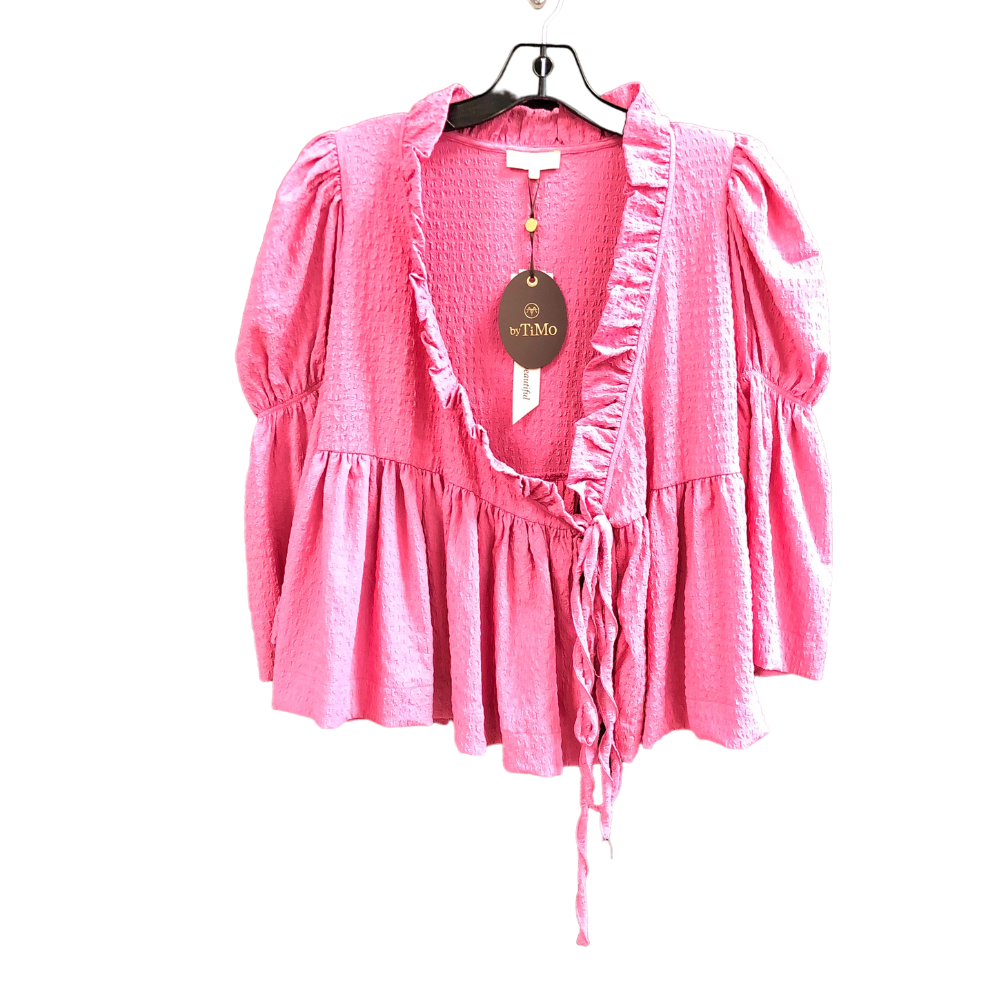 Pink Top Long Sleeve TIMO , Size Xs