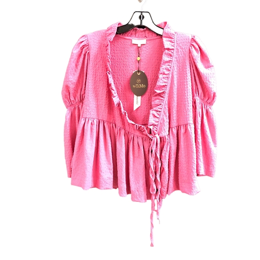 Pink Top Long Sleeve TIMO , Size Xs