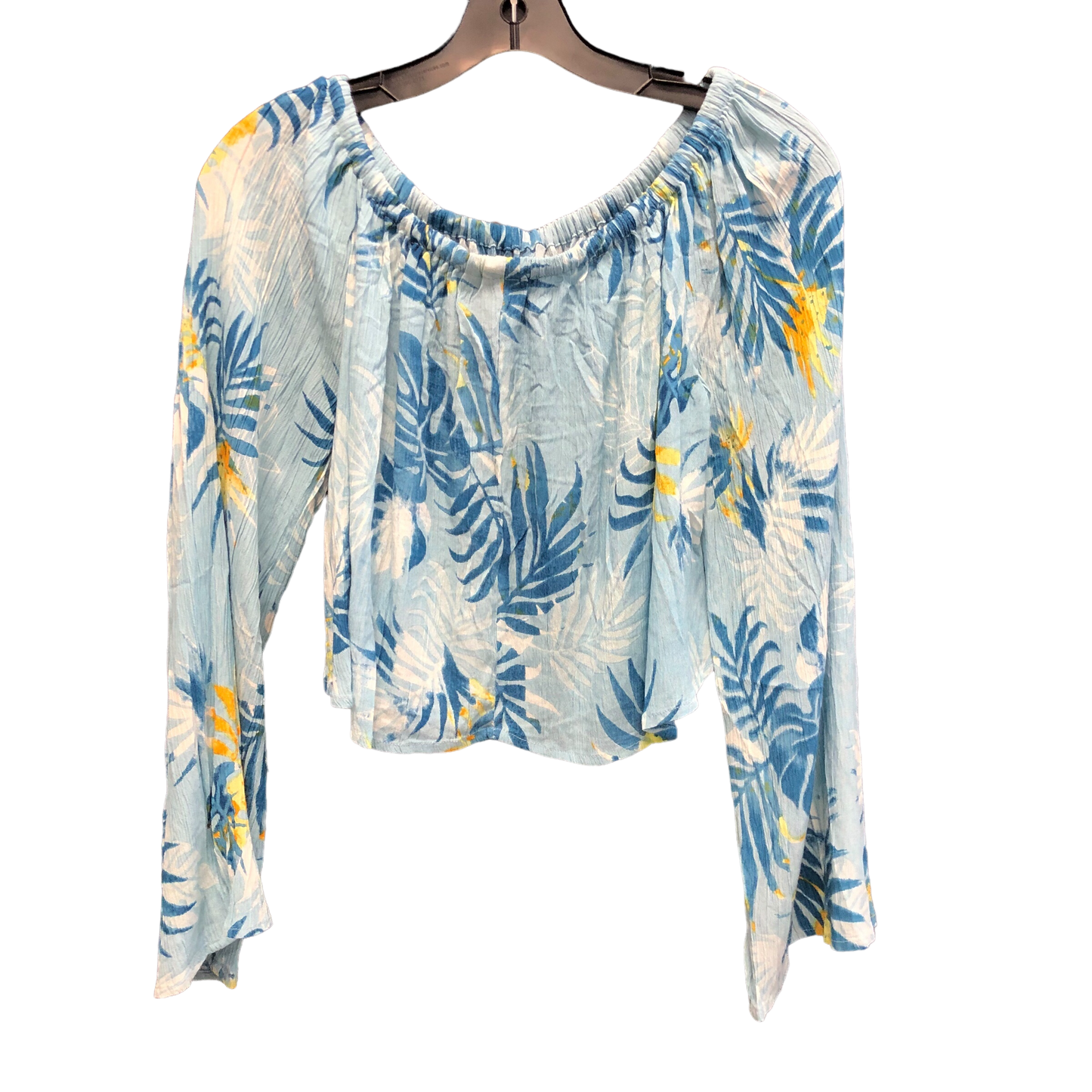 Blue Top Long Sleeve LAGACI  , Size S