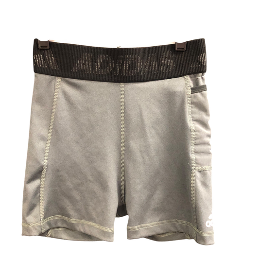 Athletic Shorts By ADIDAS In Grey, Size: Xs