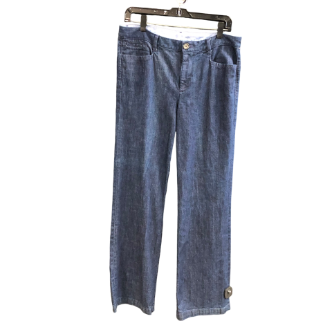 Jeans Straight By Banana Republic In Blue, Size: 10