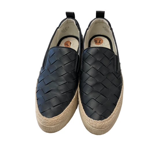 Black Shoes Flats Franco Sarto, Size 7.5