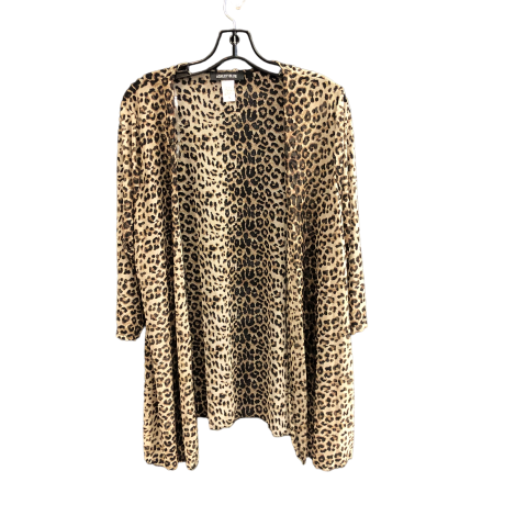 Animal Print Kimono Cmc, Size Xl