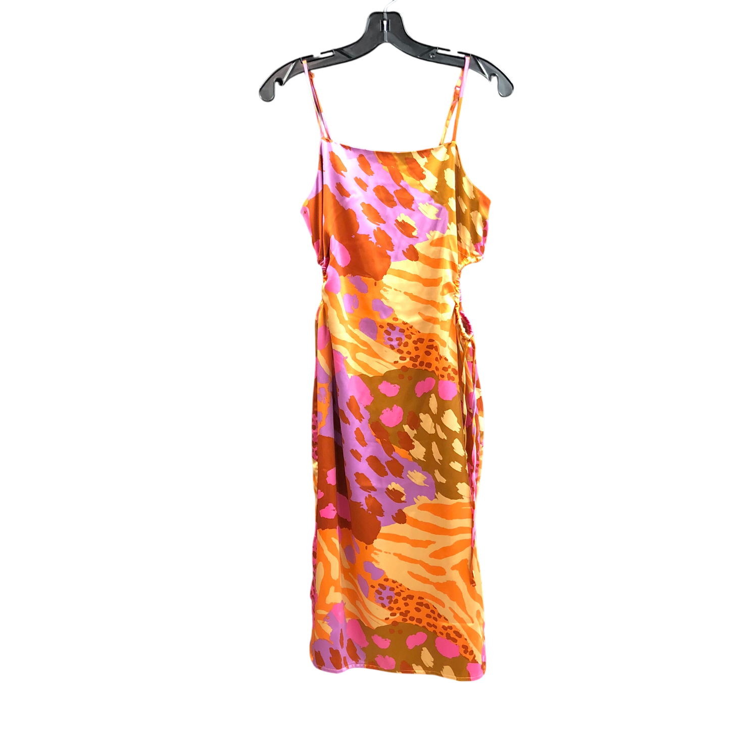 Dress Designer By Cma In Orange & Pink, Size: M