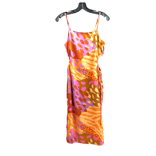 Dress Designer By Cma In Orange & Pink, Size: M