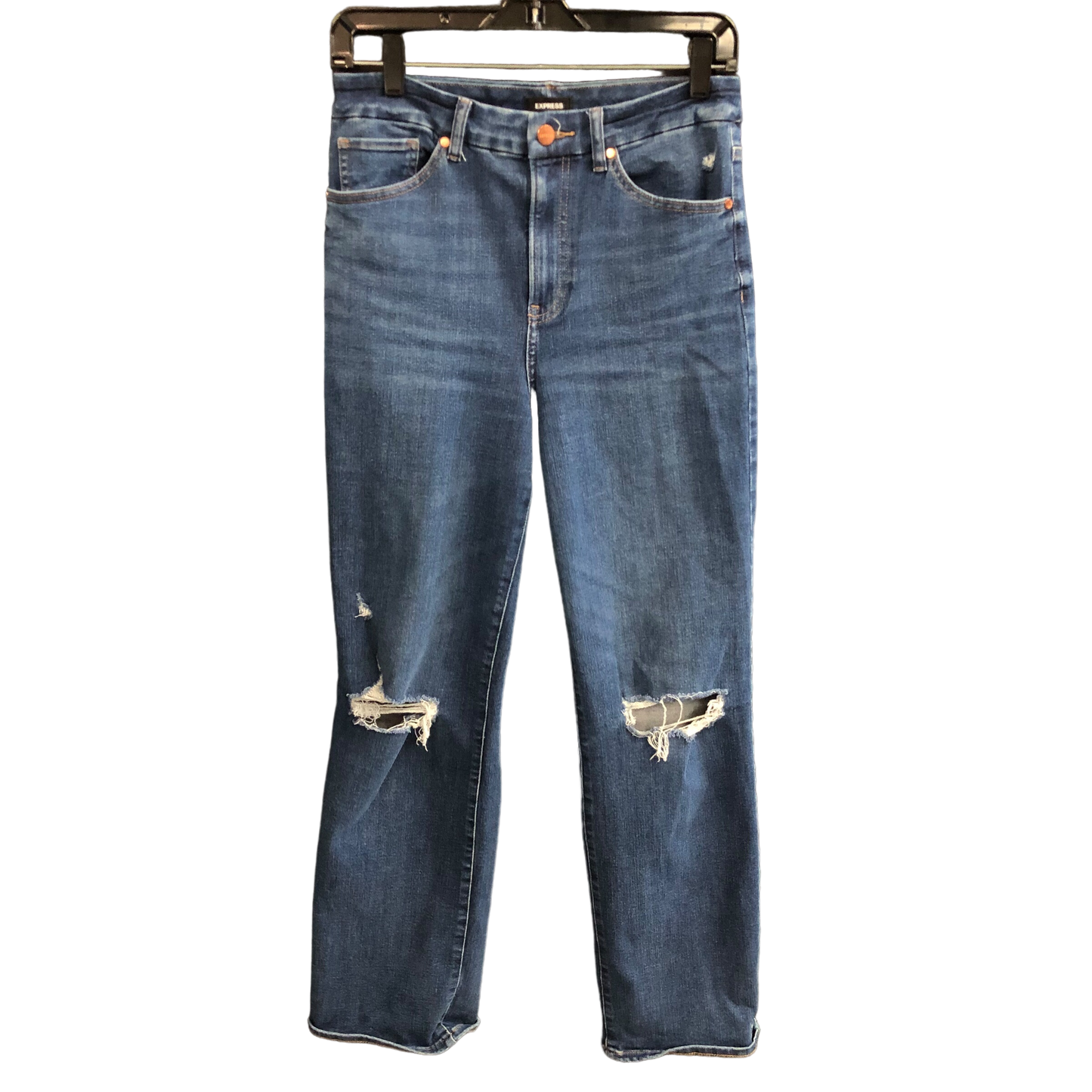 Blue Denim Jeans Straight Express, Size M