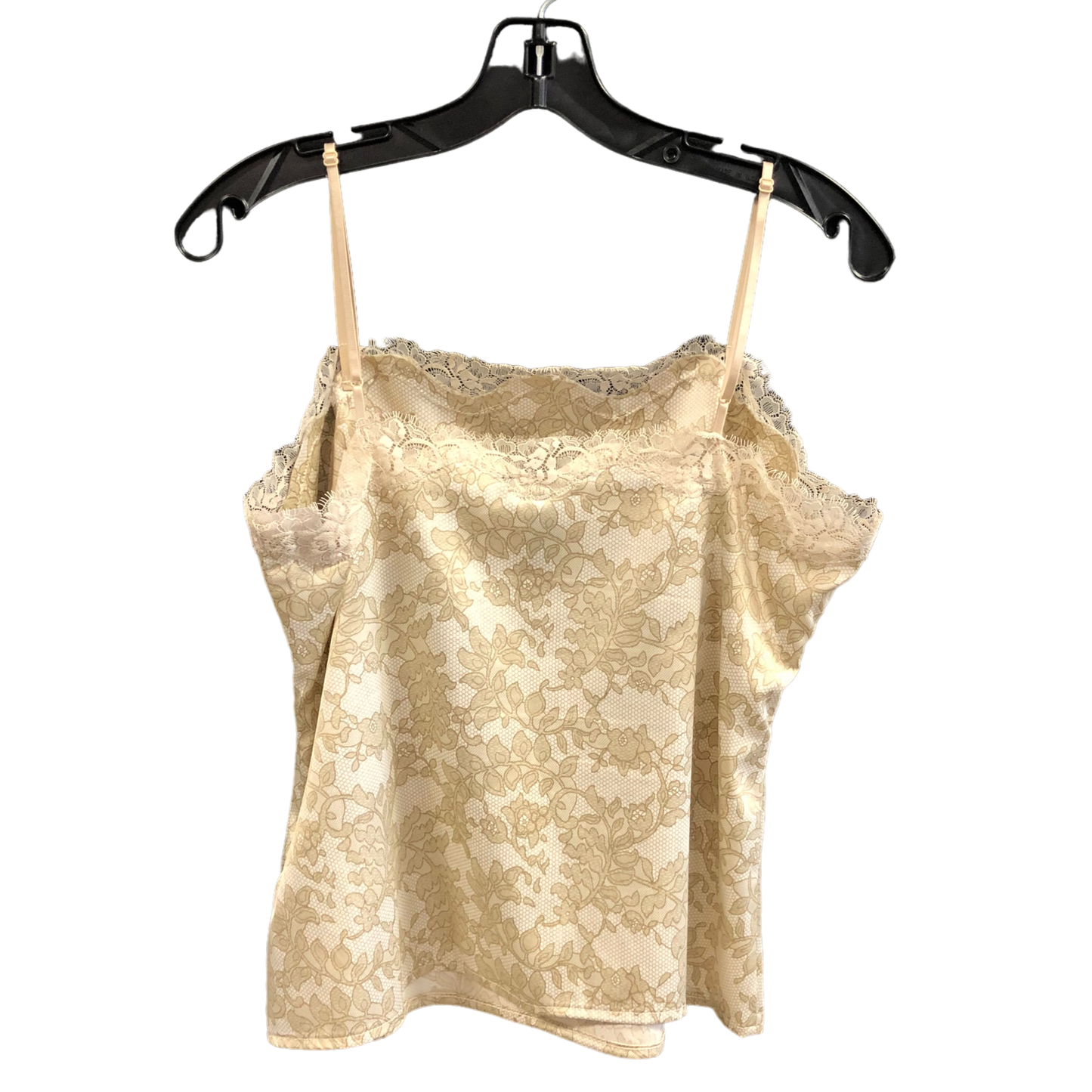 Cream Top Sleeveless New York And Co, Size L