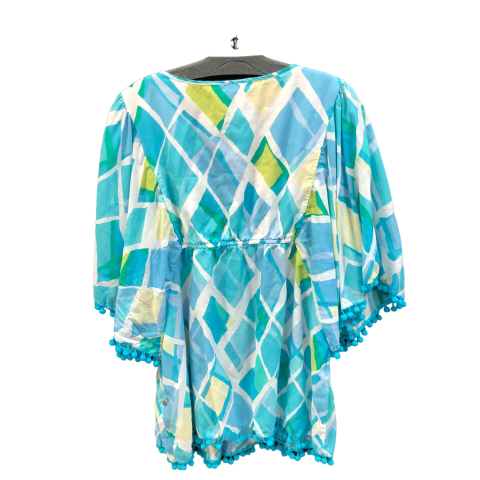 Blue Swimwear Cover-up Style And Company, Size Xl