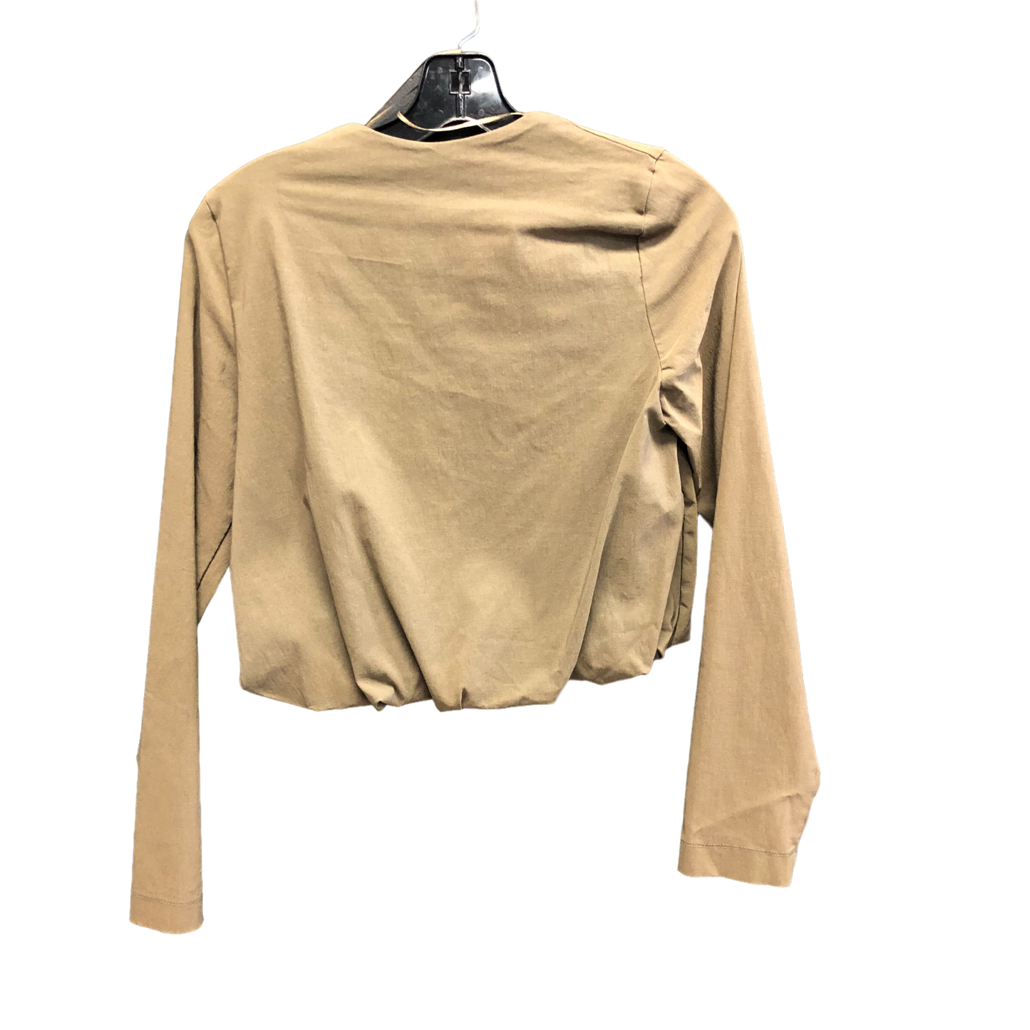 Brown Top Long Sleeve Zara, Size S