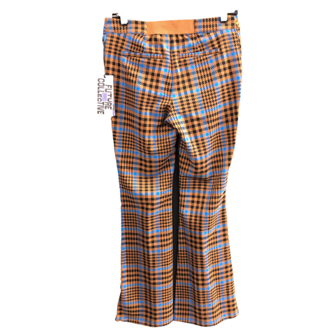 Plaid Pattern Pants Wide Leg Cmc, Size 2