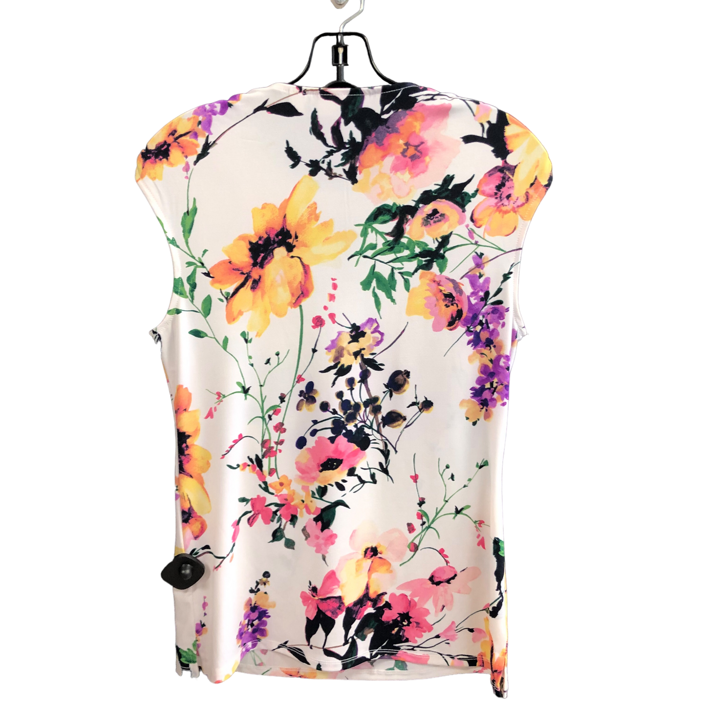 Floral Print Top Sleeveless New York And Co, Size S