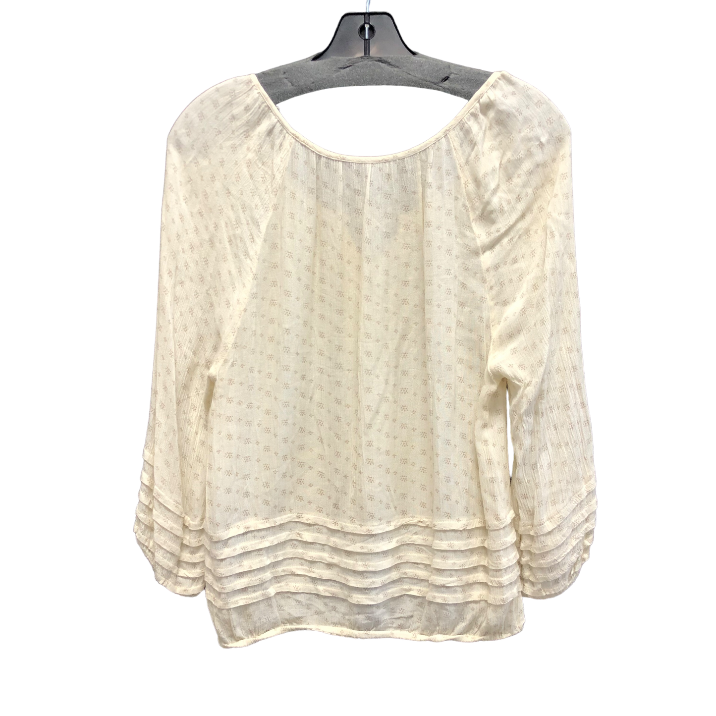 Cream Top Long Sleeve American Eagle, Size S