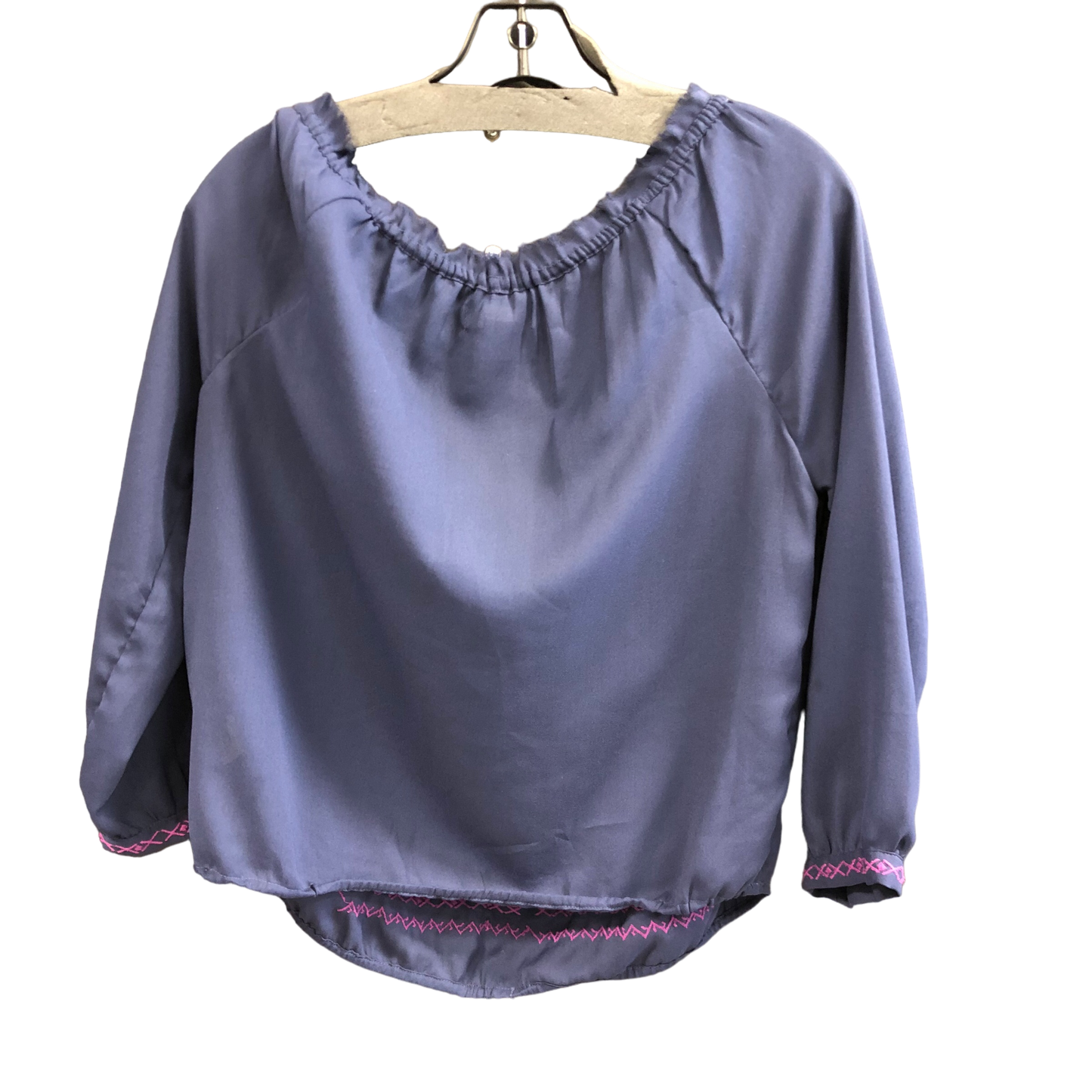 Blue & Purple Top Long Sleeve American Eagle, Size M