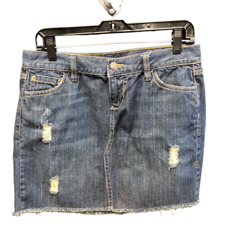 Blue Denim Skirt Mini & Short Old Navy, Size 6