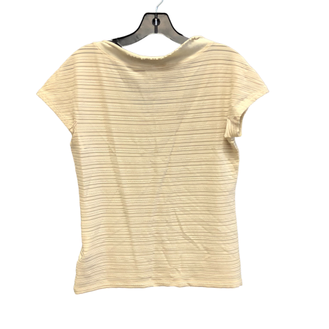 Beige Top Sleeveless Designer Armani, Size M