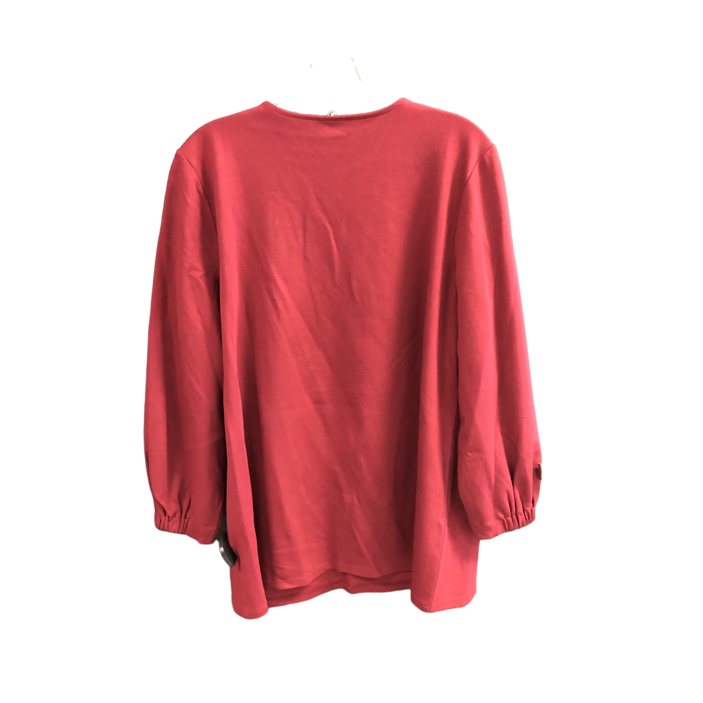 Red Top Long Sleeve Chicos, Size L