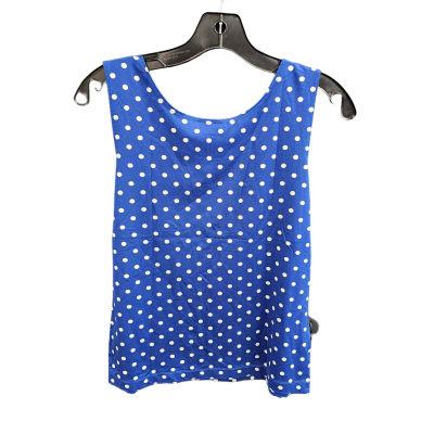 Polkadot Pattern Top Sleeveless Chicos, Size S