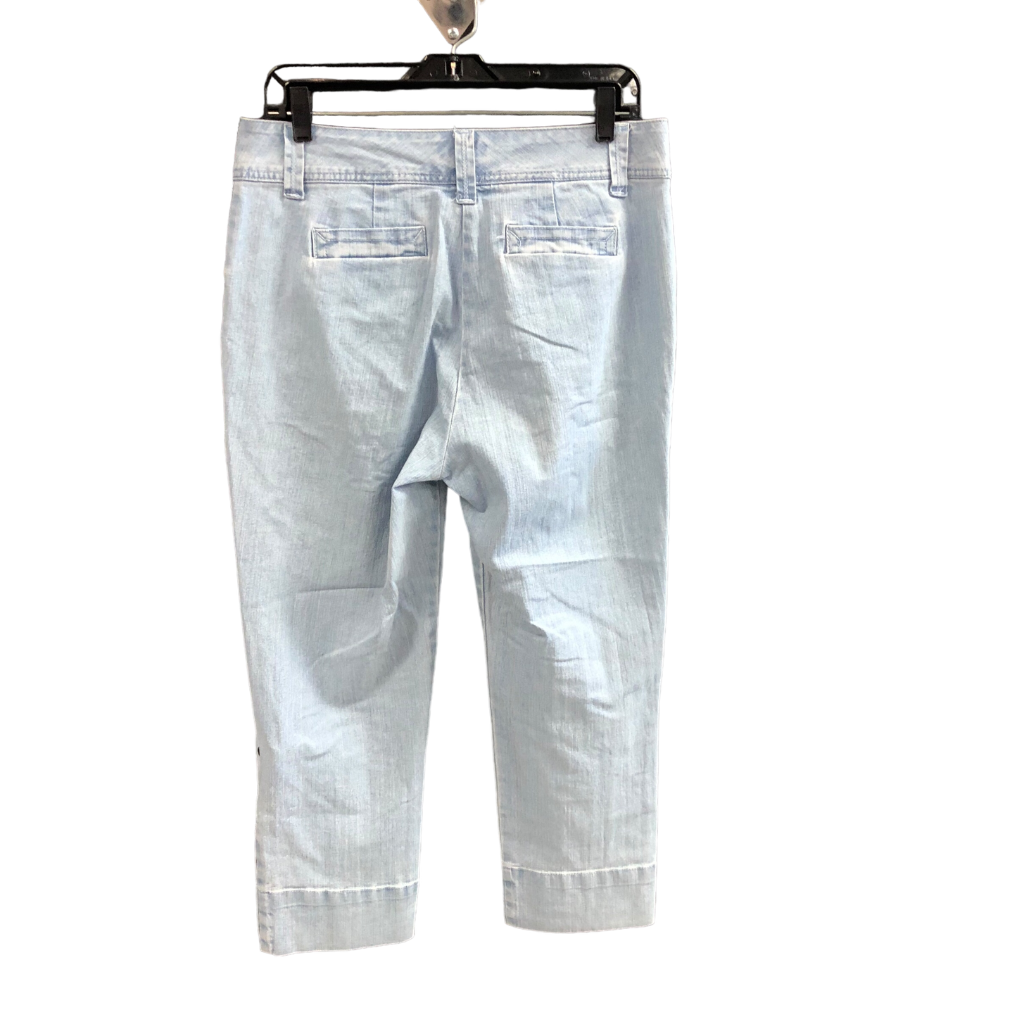 Blue Denim Jeans Cropped Charter Club, Size 8