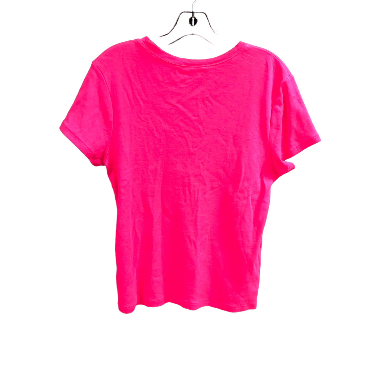 Pink Top Short Sleeve Ralph Lauren, Size Xl