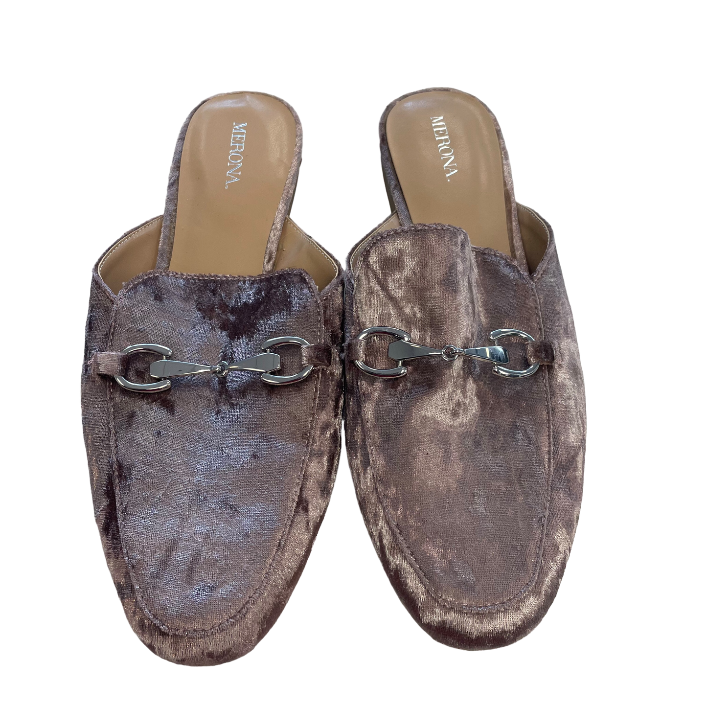 Mauve Shoes Flats Merona, Size 8