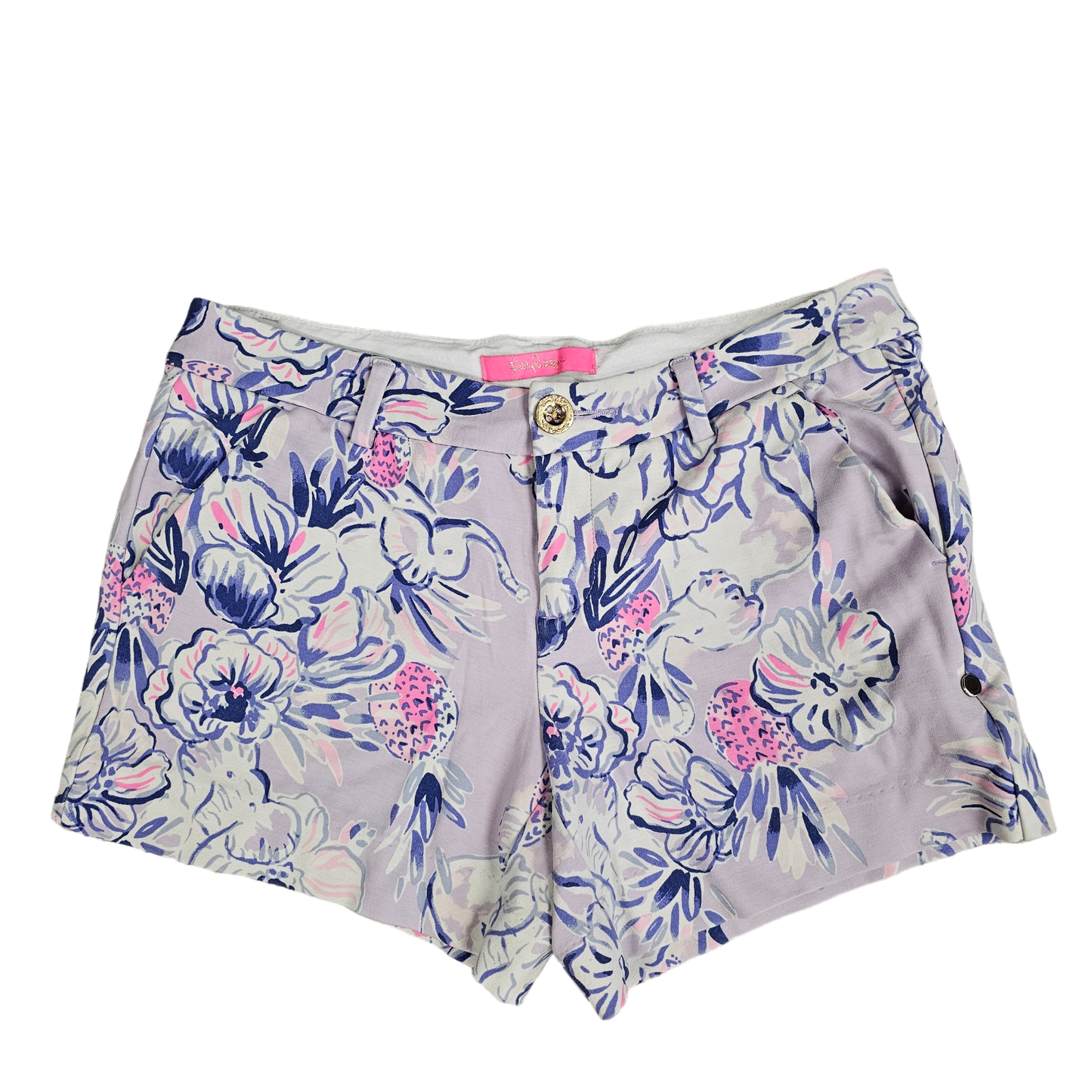 Purple Shorts Designer Lilly Pulitzer, Size Xs