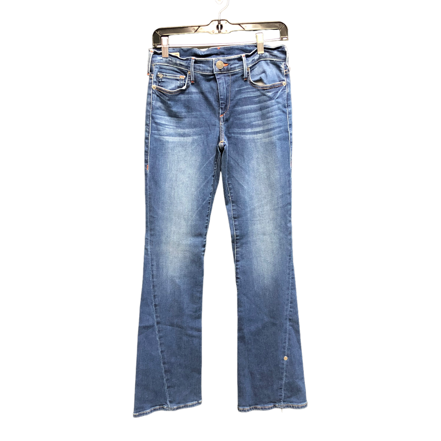 Blue Denim Jeans Designer True Religion, Size 8