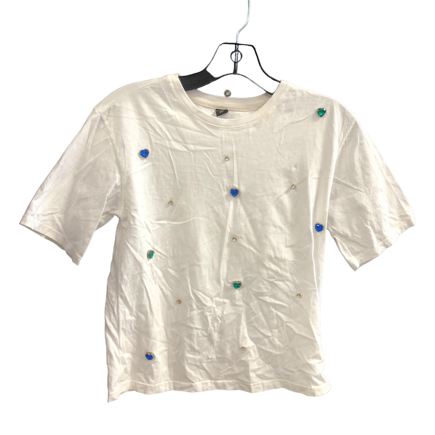 White Top Short Sleeve Cmc, Size S