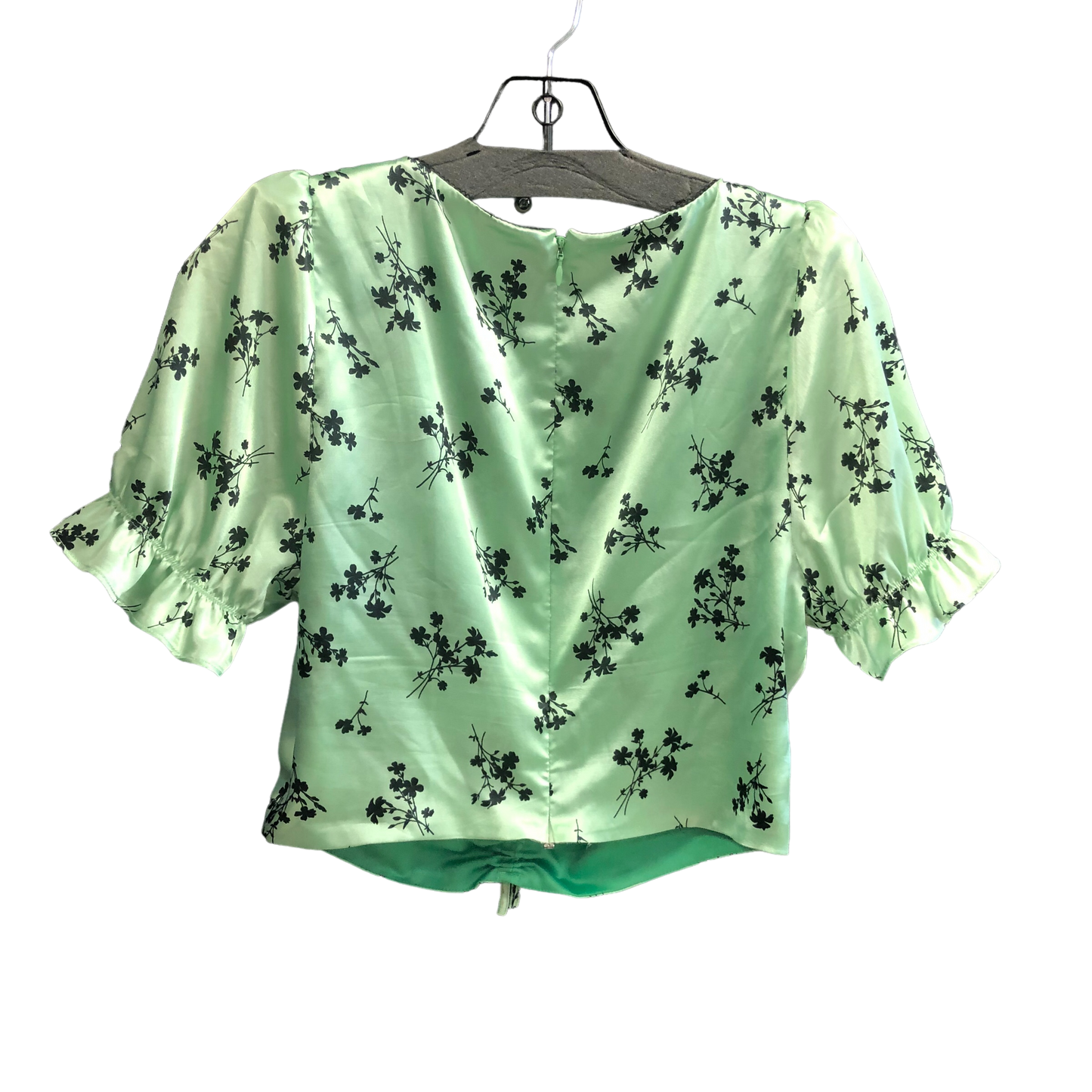 Green Top Short Sleeve Cmc, Size 8