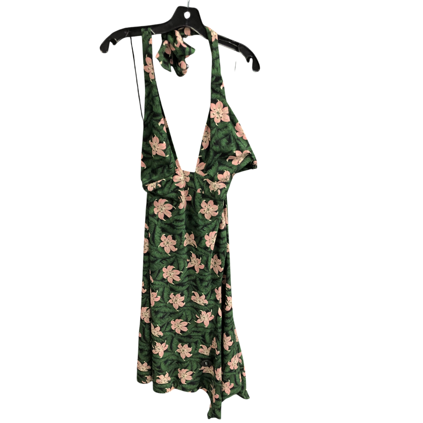 Dress Casual Midi By Top Shop In Green, Size: 6