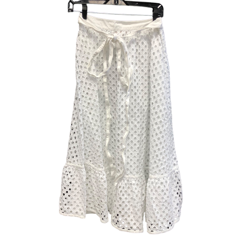 Skirt Designer By Tory Burch In White, Size: 0