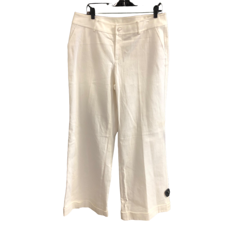 Jeans Designer By St John Collection In White, Size: 14